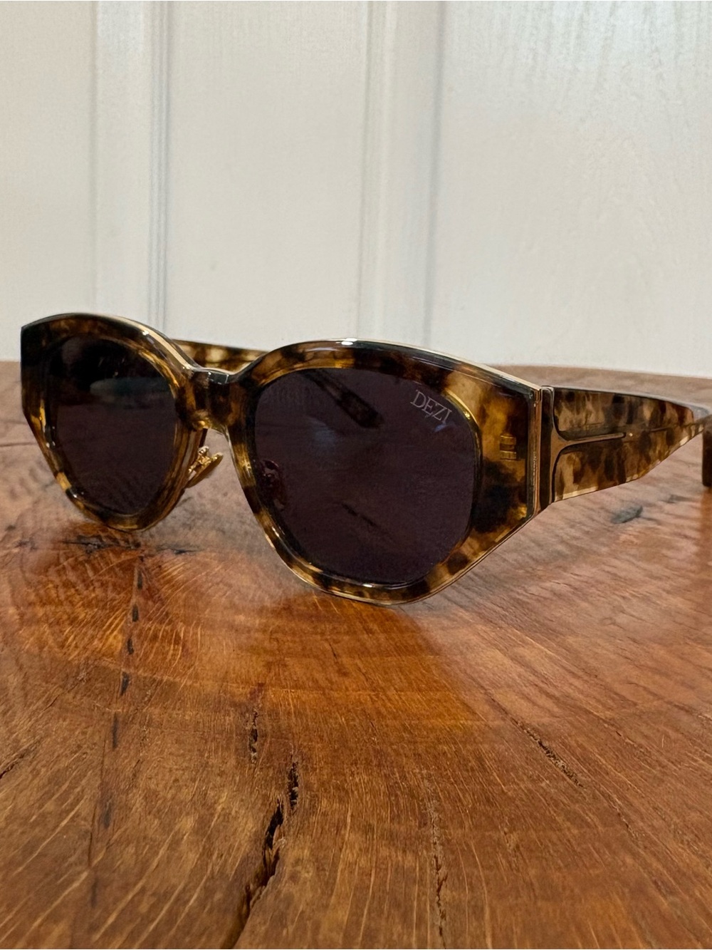 Dezi Charge It Tortoise Pattern Sunglasses